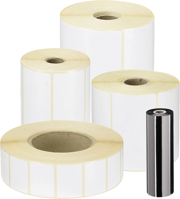 60 x 40 mm thermal transfer labels rolls