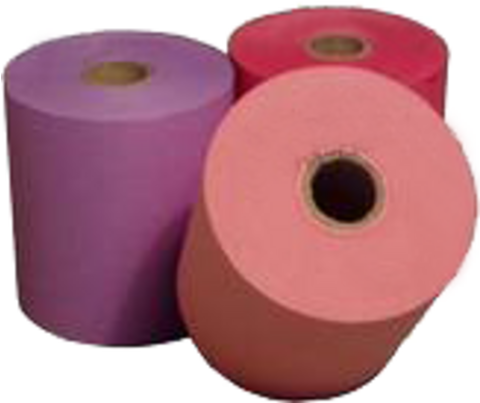 Hydrofix colored paper rolls for laundries 38 x 80 x 18 mm